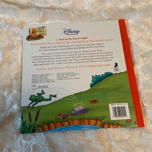 2/$25 Disney Winnie the Pooh's Thinking Spot Book #1 Hardcover - Picture 2 of 3